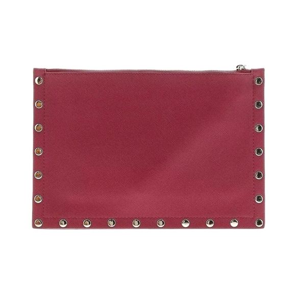 Red Clutch Wristlet Handbag - Picture 2 of 12